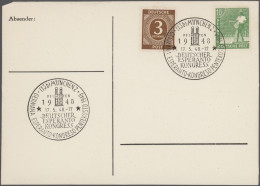 Alliierte Besetzung - Gemeinschaftsausgaben: 1947/1948, Posten Mit Ca. 600 Sonde - Other & Unclassified