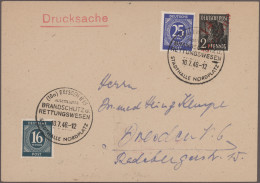 Sowjetische Zone Und DDR: 1945/1970, Nette Partie Von 33 Belegen, Dabei SBZ-MVP, - Collections