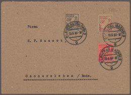 Sowjetische Zone: 1945/1949 (ca), Lagerbestand In 2 Dicken Steckbüchern Postfris - Autres & Non Classés