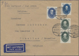 DDR: 1949/1959 (ca.), Schöne Partie Von Belegen Der Ersten Ausgaben Mit Zahlreic - Sammlungen