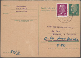 DDR - Ganzsachen: 1949/1990, Vielseitige Partie Von Ca. 424 Ganzsachen Gebraucht - Andere & Zonder Classificatie