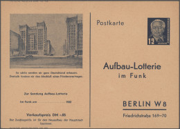 DDR - Ganzsachen: 1950/1990, Umfangreicher Sammlungsbestand Von Ca. 620 Gebrauch - Sonstige & Ohne Zuordnung