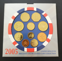 UNITED KINGDOM 2005 GREAT BRITAIN BU SET – ORIGINAL - GRAN BRETAÑA GB - Mint Sets & Proof Sets