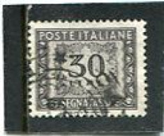 ITALY/ITALIA - 1961  POSTAGE DUE  30 L   FINE USED - Taxe