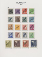 Berlin: 1948/1990, Gemischt Geführte Sammlung Im DAVO-Falzlos-Vordruckalbum, Str - Used Stamps