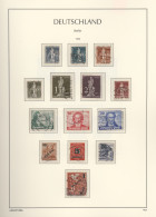 Berlin: 1948/1990, Saubere Postfrische Und Gestempelte Sammlung In Zwei Blauen L - Used Stamps