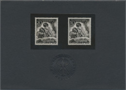 Berlin: 1951/1954, Zwei Ankündigungskartons: Tag Der Briefmarke (MiNr. 80/81) Un - Neufs