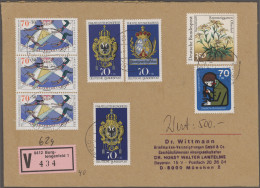 Berlin: 1980/1991 (ca.), Vielseitiger Bestand Von über 250 Briefen Und Karten Au - Covers & Documents