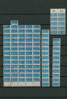 Bizone - Zwangszuschlagsmarken: 1950/1954 Notopfer 2 Pf. In Zeichnung Zd Bzw. Zc - Otros & Sin Clasificación