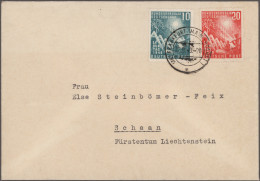 Bundesrepublik Deutschland: 1945/1973, Westzonen+Bund, Partie Von Ca. 250 Briefe - Colecciones