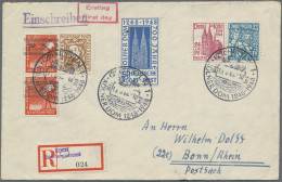 Bundesrepublik Deutschland: 1948/1956, Sammlung Von 77 Briefen, Meist Sondermark - Collezioni
