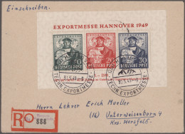 Bundesrepublik Deutschland: 1948/1964, Bizone+Bund, Saubere Sammlung Von 40 Brie - Sammlungen