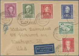 Bundesrepublik Deutschland: 1949/1955 (ca.), Alter Bestand Von Etwa 280 Belegen - Collections