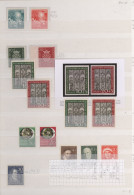 Bundesrepublik Deutschland: 1949/1959, Postfrische Partie Im Steckbuch Mit Guten - Collections