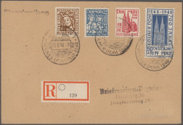 Bundesrepublik Deutschland: 1949/1965, Zweibändige FDC-Sammlung Mit Den Guten An - Verzamelingen