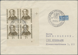 Bundesrepublik Deutschland: 1949/1999, Vielseitiger Posten Von Ca. 150 Briefen U - Colecciones