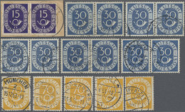 Bundesrepublik Deutschland: 1951/1952 Posthorn: Partie Von Vielen Gestempelten M - Collections