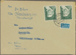 Bundesrepublik Deutschland: 1952/1960, Partie Von 62 Briefen/Karten Mit Sonderma - Collections