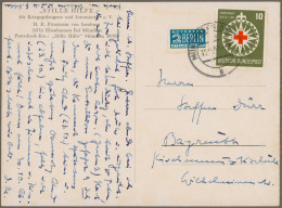 Bundesrepublik Deutschland: 1953/1961, Partie Von 61 Briefen/Karten Mit Sonderma - Colecciones
