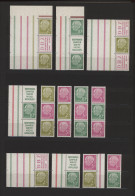 Bundesrepublik Deutschland: 1954/1960, Ex HEUSS I Und II, Spannende Und Reichhal - Collections