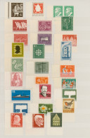 Bundesrepublik Deutschland: 1954/1994, BOGENECKEN, Postfrische Sammlung Von Ca. - Verzamelingen