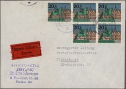 Bundesrepublik Deutschland: 1954/1999, Partie Von 86 Briefen Und Karten Nur Mit - Collezioni