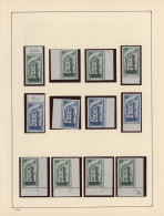 Bundesrepublik Deutschland: 1956/1957, Schöne Kollektion Von Postfrischen Bogene - Colecciones