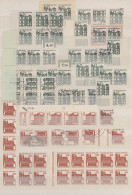Bundesrepublik Deutschland: 1964/1965, Dauerserie "Kleine Bauwerke", Postfrische - Collections