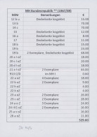 Bundesrepublik - Markenheftchen: 1967/1989, Partie Von 34 Postfrischen MH Aus Mi - Altri & Non Classificati