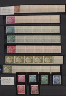 Bundesrepublik - Rollenmarken: 1954/1959, Heuss I-III Inkl. Lumo-Werte: Umfangre - Rollo De Sellos