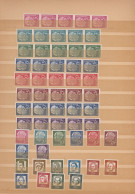 Bundesrepublik - Rollenmarken: 1954/2000, Umfangreicher Postfrischer Sammlungsbe - Roulettes