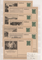 Bundesrepublik - Ganzsachen: 1952/1954, Bild-Ganzsachen Posthorn, Saubere Sammlu - Other & Unclassified