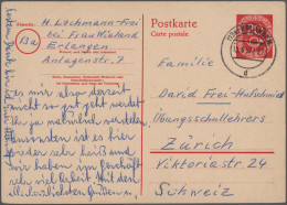 Bundesrepublik - Ganzsachen: 1952/1954, Posthorn, Saubere Sammlung Von 27 Gebrau - Other & Unclassified