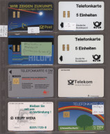 Telefonkarten: 1989 - 1991 (ca.), Sammlung Von Gebrauchten Telefonkarten Verschi - Sin Clasificación