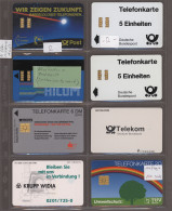 Telefonkarten: 1989 - 1991 (ca.), Sammlung Von Gebrauchten Telefonkarten Verschi - Non Classés