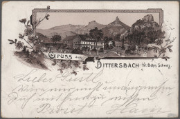 Ansichtskarten: Alle Welt: Tschechoslowakei: 1898/1917 (ca.), Deutsch-Böhmen, Sa - Welt