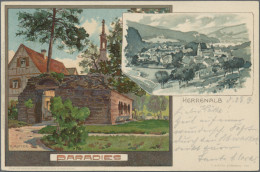 Ansichtskarten: Baden-Württemberg: BADEN-WÜRTTEMBERG, Gehaltvoller Posten Von Ca - Other & Unclassified