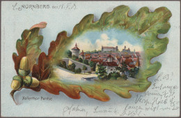 Ansichtskarten: Bayern: NÜRNBERG: Ca. 1903/56, Partie Von Ca. 60 Gebrauchten Und - Altri & Non Classificati