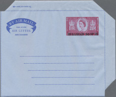 Bahrain - Postal Stationery: 1952/1970's Aerograms: Collection Of 32 Air Letter - Bahrain (1965-...)