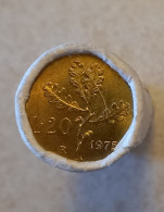 1975 - Italia 20 Lire Rotolino      ----- - 20 Liras