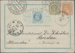 Brazil: 1890/1990 (ca.), Assortment Of Nearly 100 Covers/cards/stationeries, Usu - Covers & Documents