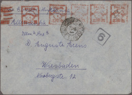 Brazil: 1928/1977, METER MARKS, Assortment Of Apprx. 93 Commercial Covers Mainly - Storia Postale