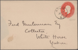 Canada: 1907/1912, Atlin British Columbia, Three Entires: Ppc "His Majesty's Mai - Sammlungen