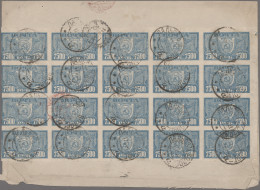 Russia: 1922/1924, INFLATION/TRANSITION PERIOD, Extraordinary Collection Of Appr - Briefe U. Dokumente