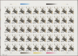 China (PRC): 1988, Pere David's Deer (Elaphurus Davidianus) Imperforate (T132), - Sonstige & Ohne Zuordnung