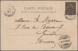 Ivory Coast: 1903/1939 Ten Covers, Picture Postcards And Postal Stationery Items - Costa De Marfil (1960-...)