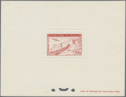 Fezzan: 1951, Second Definitive Issue For Fezzan, 30 C To 50 F And The Two Air M - Briefe U. Dokumente