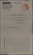 Hong Kong - Postal Stationery: 1950/2000, Collection Of Apprx. 75 Air Letter She - Ganzsachen