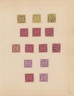 India - Feudal States: 1860/1940's Ca.: Collection Of More Than 460 Stamps And T - Other & Unclassified