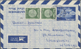 Israel - Postal Stationery: 1950/1990 (ca.), Collection/balance Of Apprx. 280 Us - Autres & Non Classés